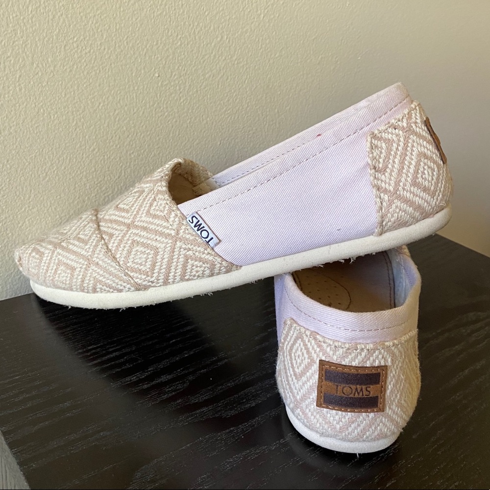 Toms Whisper Diamond Woven 8.5